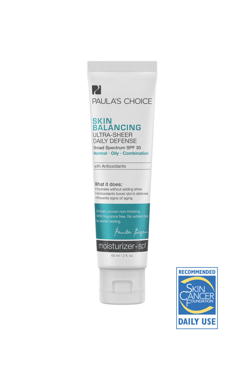 Paula's Choice Skin Balancing Ultra-Sheer Daily Defense Broad Spectrum SPF 30