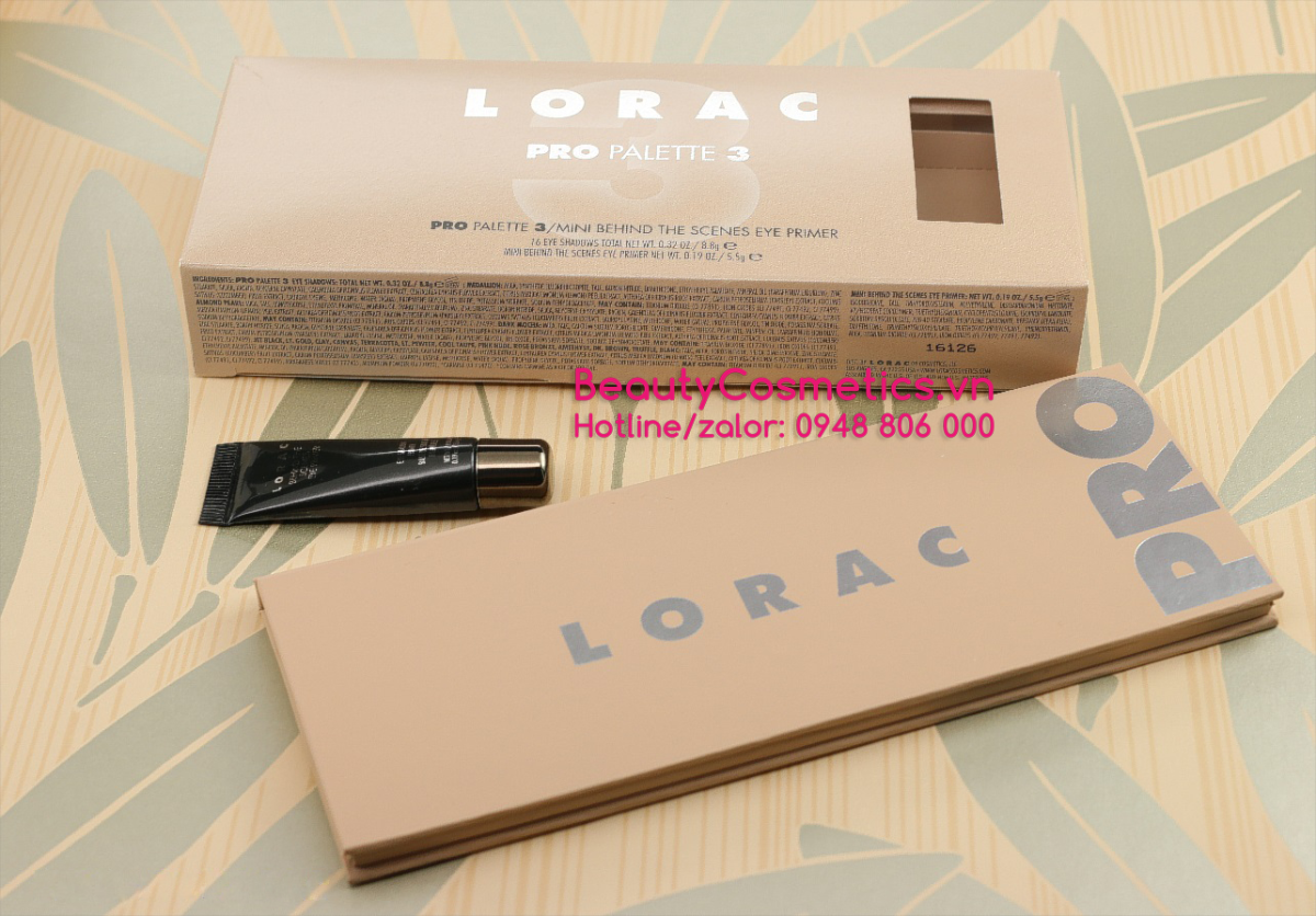 Phấn mắt trang điểm Lorac Pro Palette 3