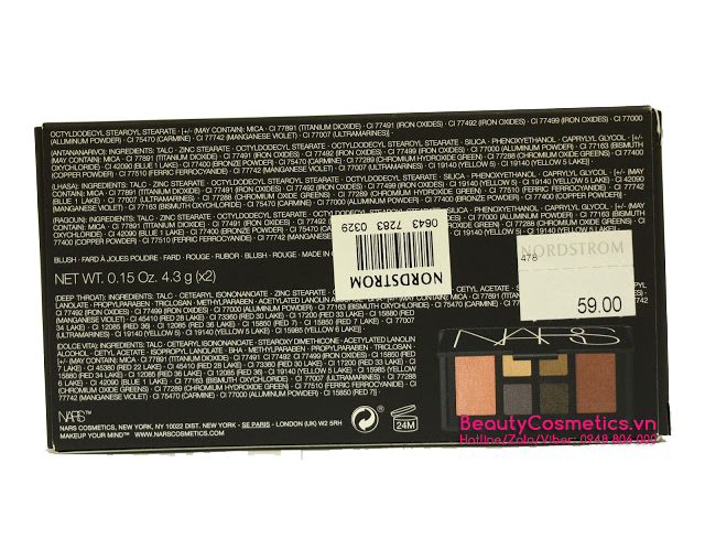 Phấn mắt Nars Voulez Vous Coucher Palette