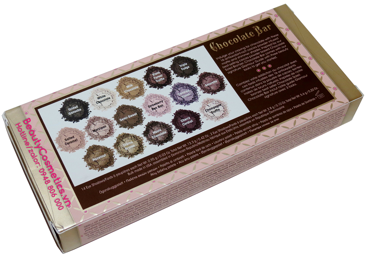 phấn mắt trang điểm Too Faced Chocolate Bar EyeShadow Palette