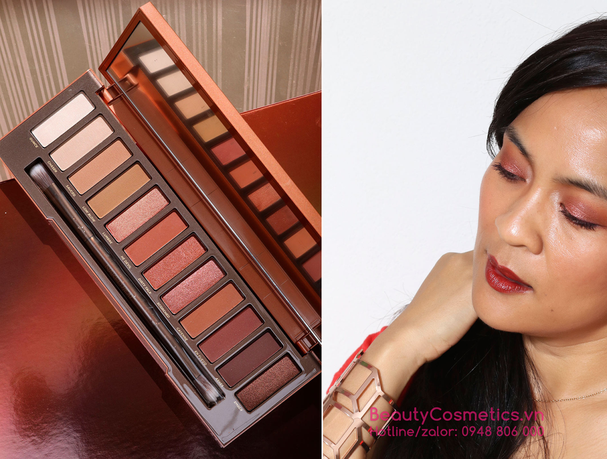 Phấn trang điểm mắt Urban Decay Naked Heat Eyeshadow Palette